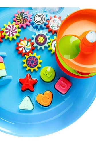 Baby Play Mesa Didática Divertida Escorregador Bola Infantil