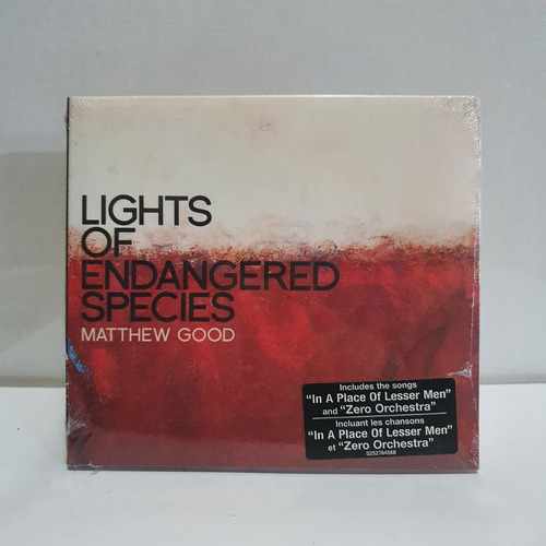 Matthew Good Lights Of Endangered Species Cd Nuevo (sellado)