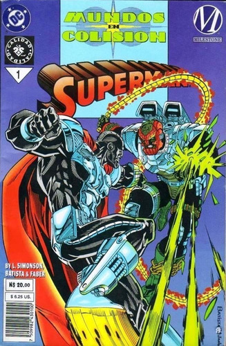 Superman Mundos En Colisión Pack 4 Tomos Vid 1995 (español)