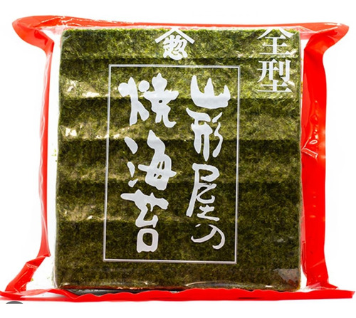 Algas Nori Red ( Yamagataya ) 100 Láminas - Origen Oriental.