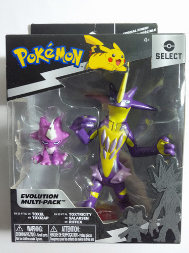 Pokemon Select Evolution Multipack Toxel Y Toxtricity