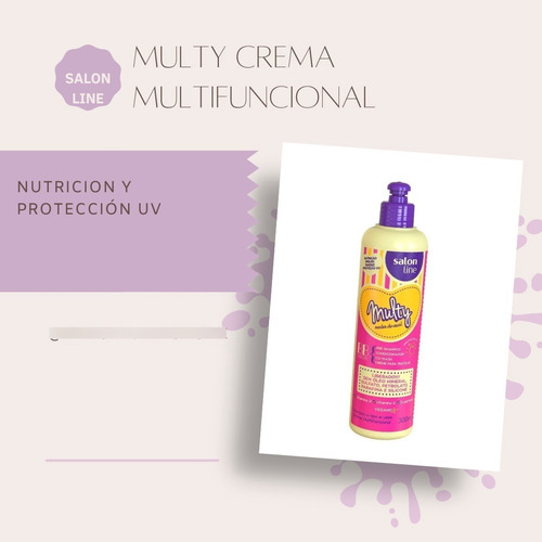 Multy Salon Line Crema Multifuncional 300ml