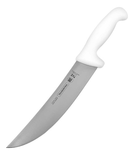 Cuchillo Carnicero Tramontina Master 24610/088 8 PuLG Color Blanco