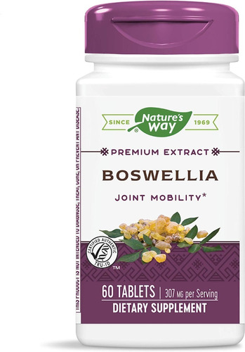 Nature's Way Boswellia Premium Mobilidad Articular X 60 Tabs