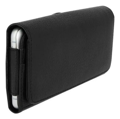 Funda De Cinto Horizontal Negra  Xiaomi Samsung Huawei 5.5