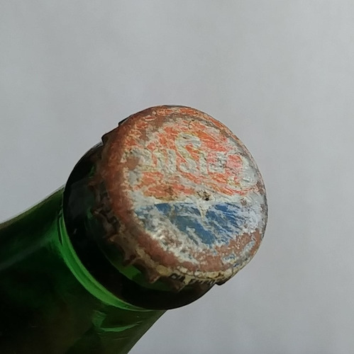 Botella De Refresco Cristal Vintage Retro De Colección