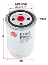 Comprar Filtro Gas Oil Hyundai Accent 1.6d 2013... H1 2007...
