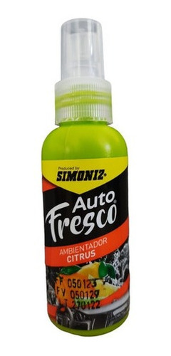 Ambientador Auto Fresco Aromatizante Varios Aromas 100ml