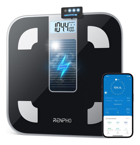 Renpho Inteligente Escala Con Una Potencia Qcr2b