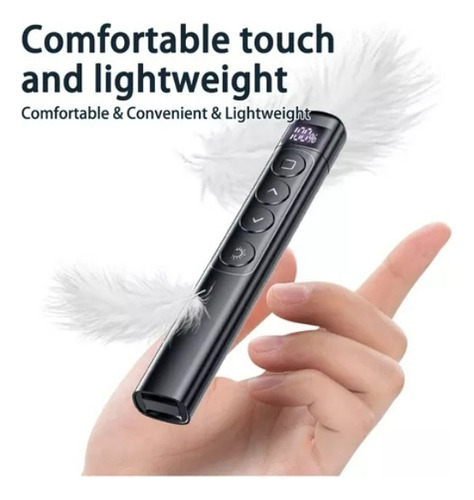 Puntero Láser Power Point Usb Ergonómico Recargable