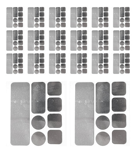 20x Cinta De Alta Temperatura, Parches De Papel De Aluminio