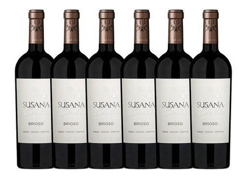 Vino Tinto Susana Balbo Brioso Premium Caja X6 Unidades