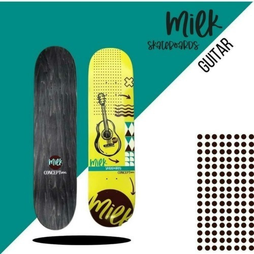 Imagem 2 de 6 de Shape Milk 8.2 Maple Canadense + Lixa Importada E Parafusos