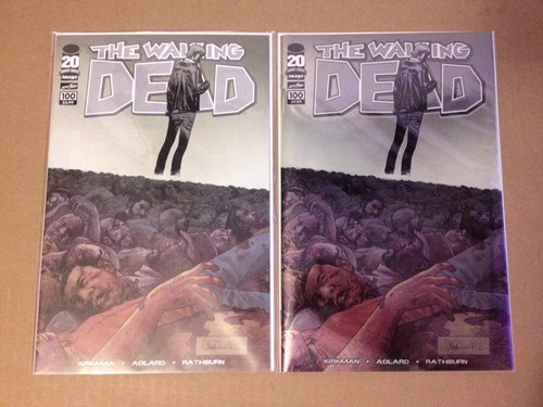 The Walking Dead #100 Chromium Y Variante Image Ingles