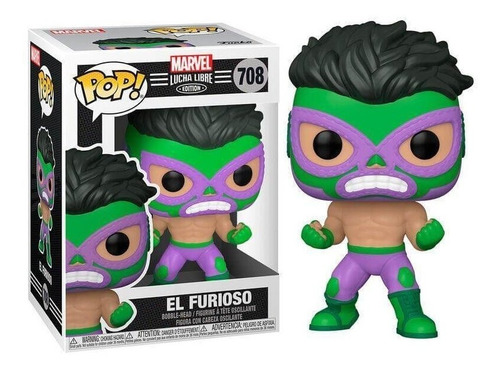 Funko Pop Marvel Lucha Libre Edition El Furioso 708