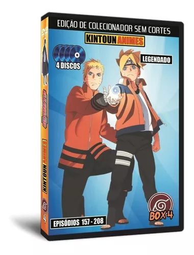 Dvds Boruto Naruto Next Generations - Box 4 E 5