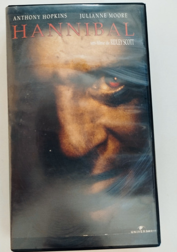 Vhs Hannibal - Dublado (anthony Hopkins)c (Usado)