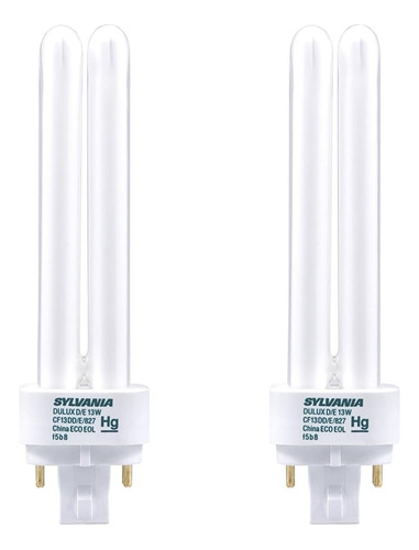 Sylvania Ecologic Dulux - Lámpara Fluorescente Doble Compact