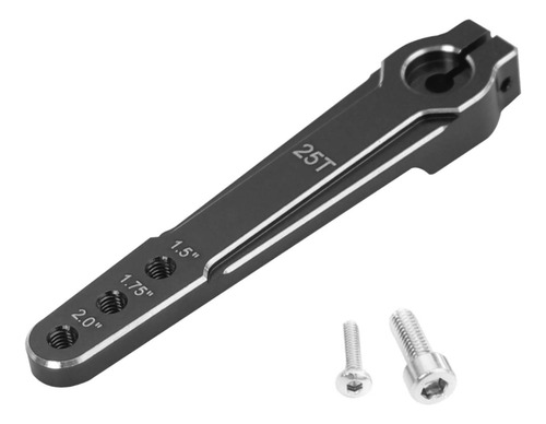 Brazo Servo De 25t, Servo De Metal Para Rc, Brazo Negro