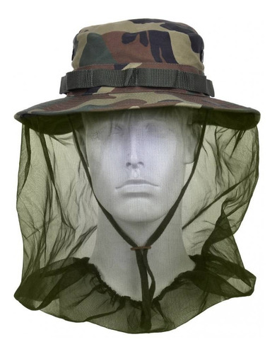 Pava Rothco Anti Mosquitos Boonie Hat Mosquito Netting