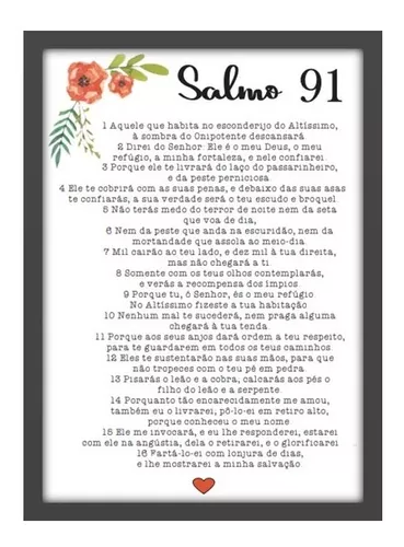 SALMO 91 - A ORAÇÃO MAIS PODEROSA DA BÍBLIA 🙏🏼 