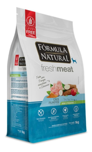 Fórmula Natural Fresh Meat Cães Filhotes 1kg