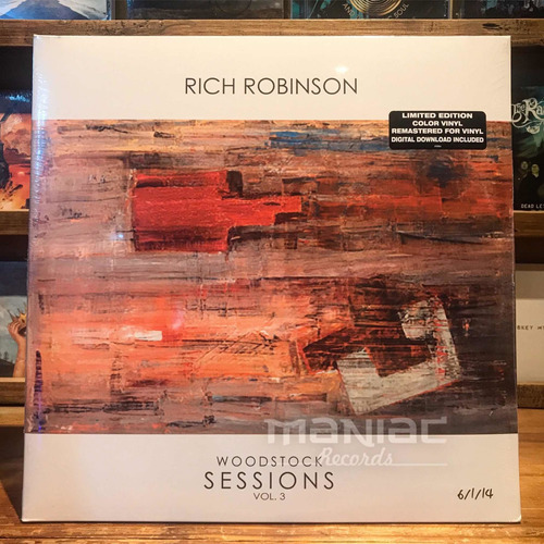 Rich Robinson Woodstock Sessions Edicion 2 Vinilos Manc