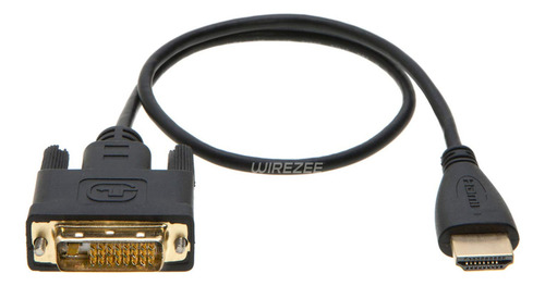Cable De Video Dvi-d A Hdmi De 24+1 Pin De Doble Enlace M/m