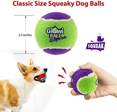 Pelotas De Tenis Para Perros, Pelotas De Tenis Chirriantes P