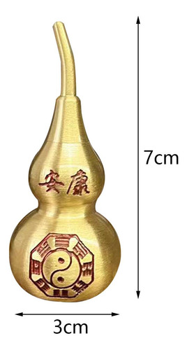 5 Estatuilla De Calabaza De Cobre De 2,8 Pulgadas,