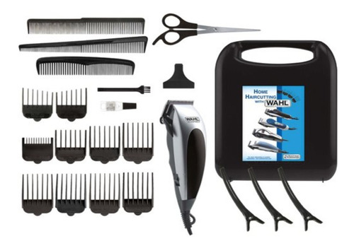 Imagen 2 de 2 de Cortadora de pelo Wahl Home Pro 2216 plata y negra 230V