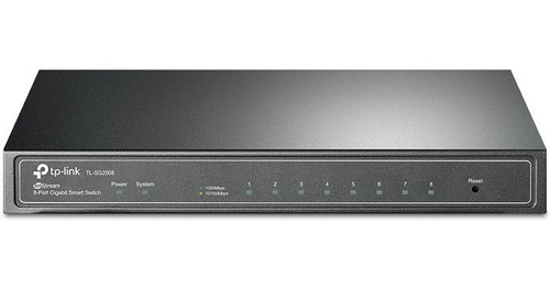 Switch 8 Puertos Tp-link Gigabit Jetstream Smart Tl-sg2008