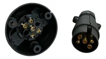 Comprar Set Ficha Acoplado 5 Vías Plástico Conector Tráiler
