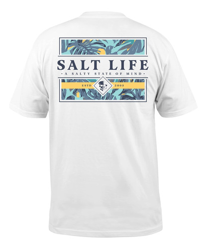 Salt Life Lounge Life Polera De Manga Corta De Corte Clásico