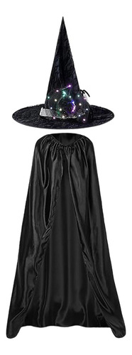 3 Conjunto De Disfraz De, Capa, Disfraz De Cosplay Negro