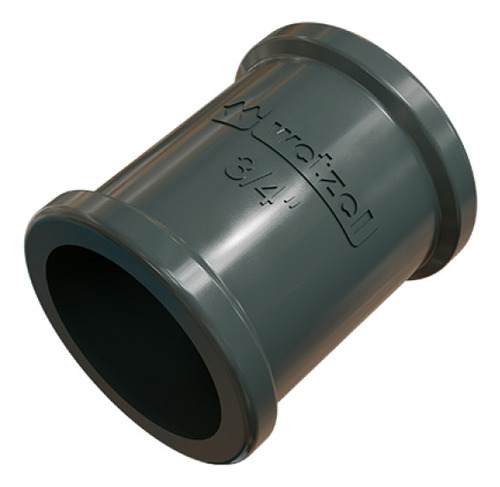 Luva Pvc Cinza Sem Rosca 3/4 Luv - 15 Wetzel