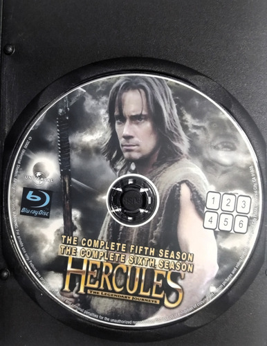 Hercules Los Viajes Legendario Latino Completa Para Blu Ray