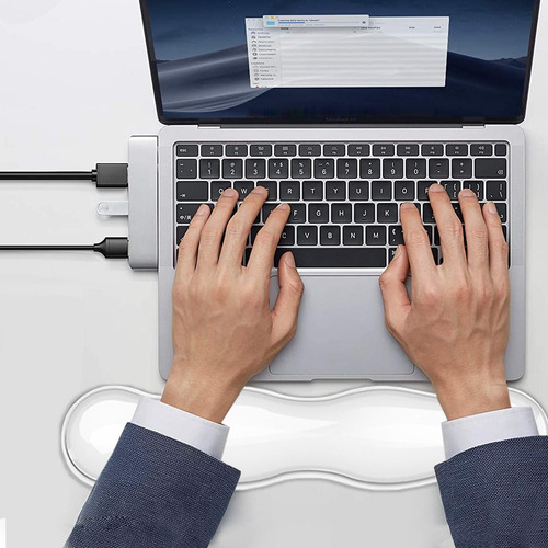 Apoyo Ergonómico Para Teclado Y Mouse Almohadilla