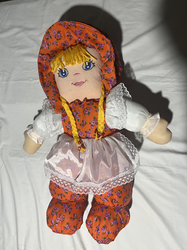 Muñeca De Trapo Grande Excelente Calidad 65cm