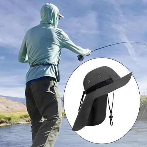 Sombrero De Sol Para Pesca Con Protección De Cuello