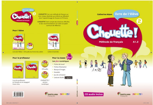 Libro Chouette 2. Libre Pack + Cd - Vv.aa