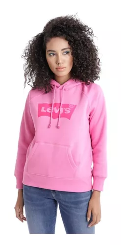 Sudadera Levi's® Mujer Rosa Logo Sportswear | Envío