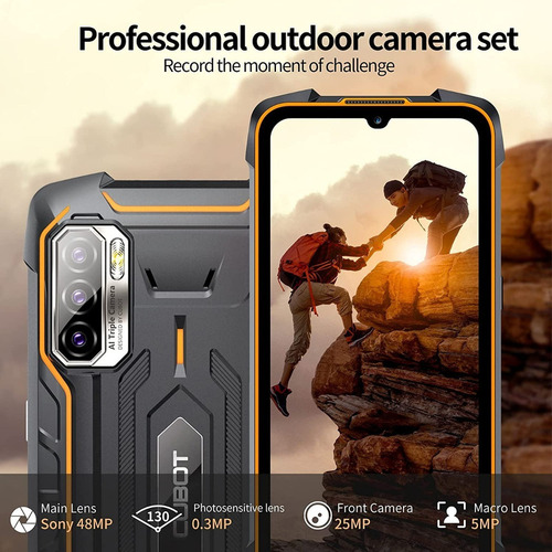 Teléfono Cubot King Kong 5 Pro Android 11, 8000mah Battery,