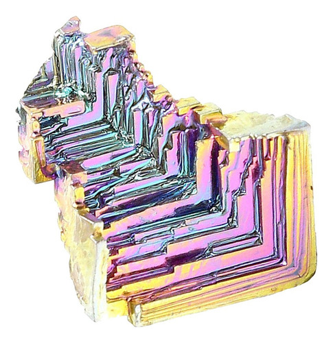 Cristal Mineral De Bismuto De Metales No Ferrosos Naturales