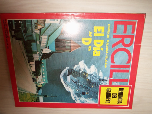 Ercilla Nr. 2438 -21 Abril 1982 Malvinas El Día  D 