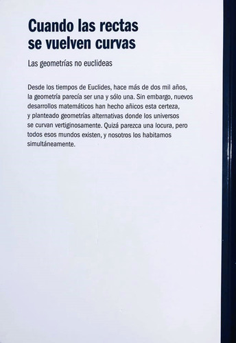 Cuando Las Rectas Se Vuelven Curvas / Geometría No Euclídea