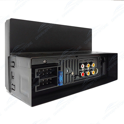 Imagem 4 de 10 de Multimídia Slim Encaixe 1 Din Mp5 Universal C/ Câmera De Ré