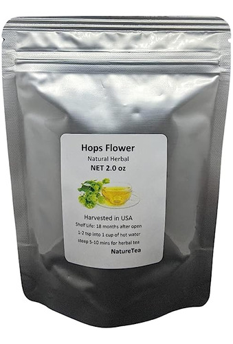 Hops Flowers - Dried Humulus Lupulus Loose Tea From 100% Nat