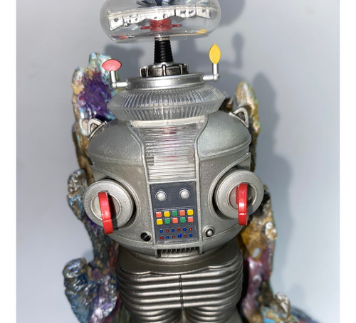 Perdidos En El Espac B-9 Robot Figurine - Franklin Mint 1998 (Usado)