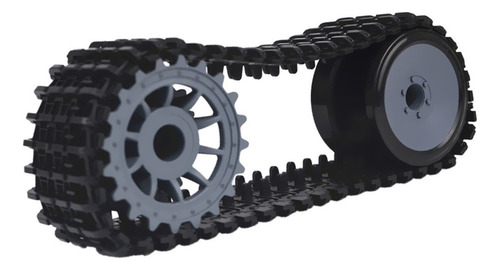U Kit De Oruga Para Robots Tank Chassis Platform Arduino Rc